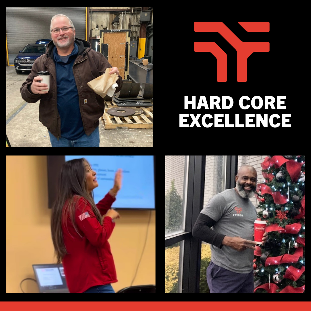 TRICON RECOGNIZES RELENTLESS EXCELLENCE - TRICON WEAR SOLUTIONS